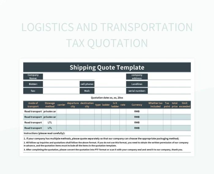 Free Logistics And Transportation Templates For Google Sheets And ...